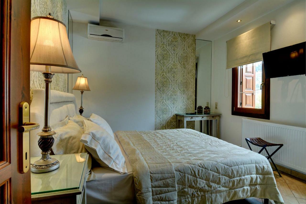 Iatrou Guesthouse Portaria  Bagian luar foto
